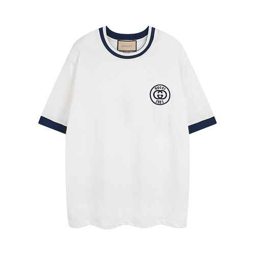 T-shirt ricamata con logo Gucci Gucci 23ss, ultima estate