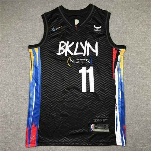 21 Season Nets 11 Irving Black City Edition Nuovo cartellone pubblicitario