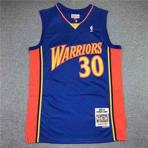 Warrior 30 Curry Rookie blu retrò