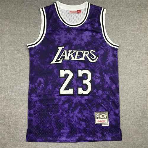 Lakers 23 James Constellation Viola Camo