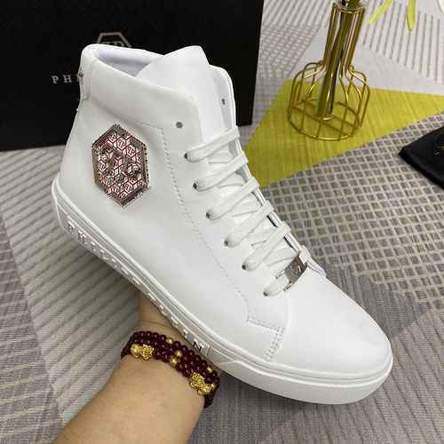 1647250PHILIPHILIPP PLEIN Fashion Casual Gaobang Men's Shoes 38-44