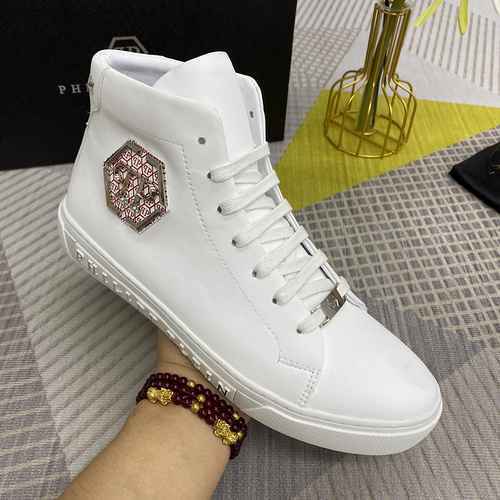 1647250PHILIPHILIPP PLEIN Moda casual Gaobang Scarpe da uomo 3844