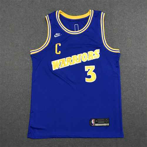 Warrior 3 Jordan Poole 2223 Stagione Retro Blu