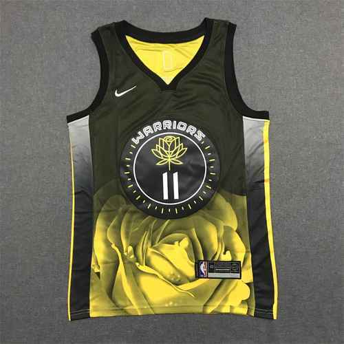 Warriors 11 Thompson 2223 Season City Edition rosa nero