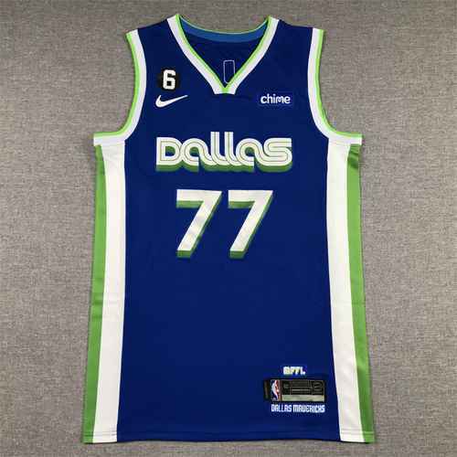 Mavericks 77 Luca Dongcheqi 2223 Season City Edition Blu