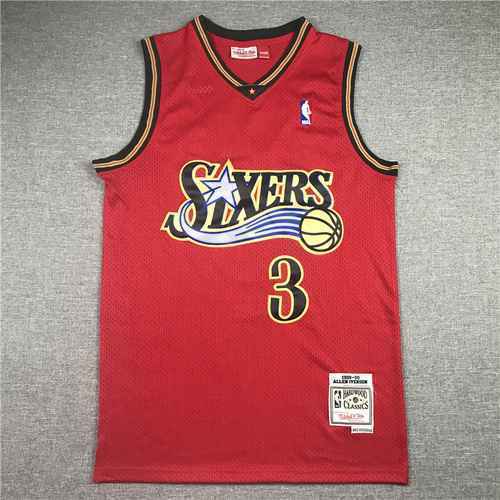 76ers 3 Everson Vintage Rosso