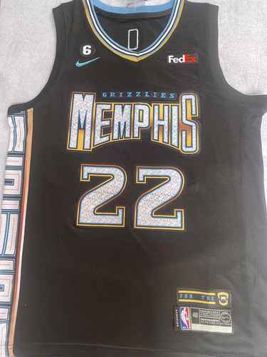 Grizzlies 22 Bain 23 Season City Edition Nero