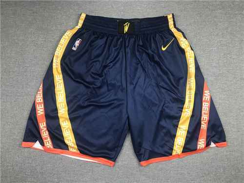 Pantaloni da basket 21 Season Warriors Deep Blue City Edition