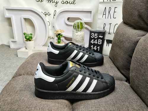 141DAdidas Clover Originals Superstar Shell Head Classico Versatile Casual Scarpe da tavola sportive