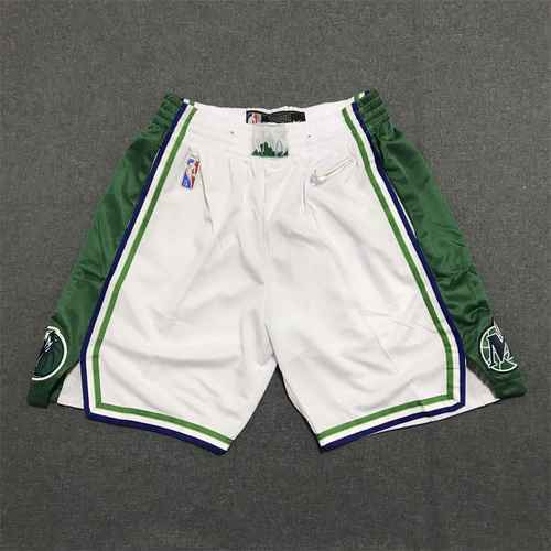 Pantaloncini da calcio Mavericks White 2122 Season City Edition