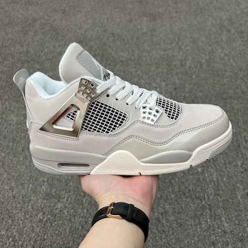 Air Jordan 4 Retroquot Frozen Momentsquot Elettrolitico Argento AJ4 Jordan Dan 4a Generazione AJ4 Jo