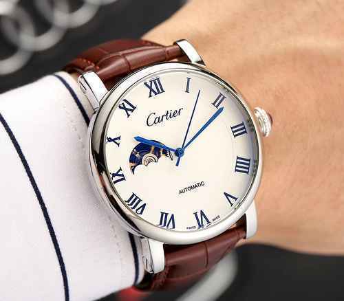 Cartier white 350 rose 370 steel+20