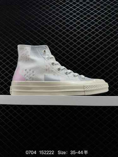 Converse Chuck 97s Grey White Pink High Top Casual Board Shoes A424C # Upper Made of% Polyester Canv