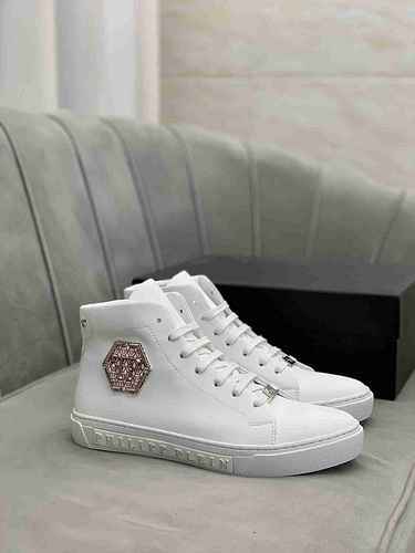 1612250PHILIPHILIPP PLEIN Scarpe casual da uomo alte e alla moda 3844