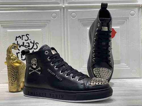 1159250PHILIPHILIPP PLEIN New Fashion High Top Men's Shoes 38-44