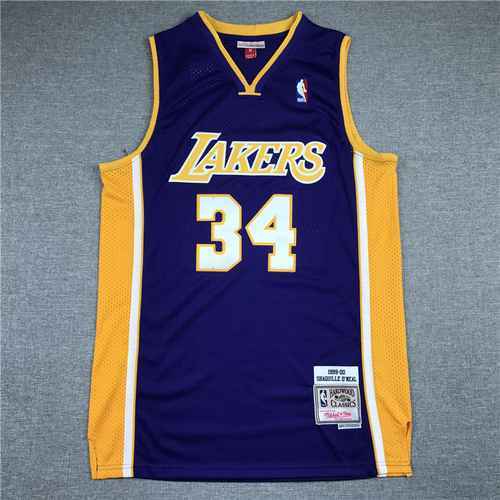 Lakers 34 ONeal MN Vintage Viola Collo a V