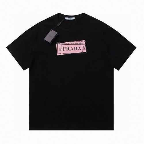 PradaPrada Letter Logo stampato Tshirt manica corta