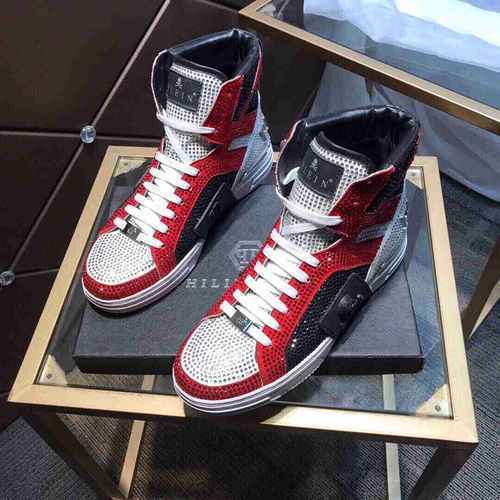 1092330PHILIPHILIPP PLEIN PLEIN Scarpe da uomo moda High Bang 3844