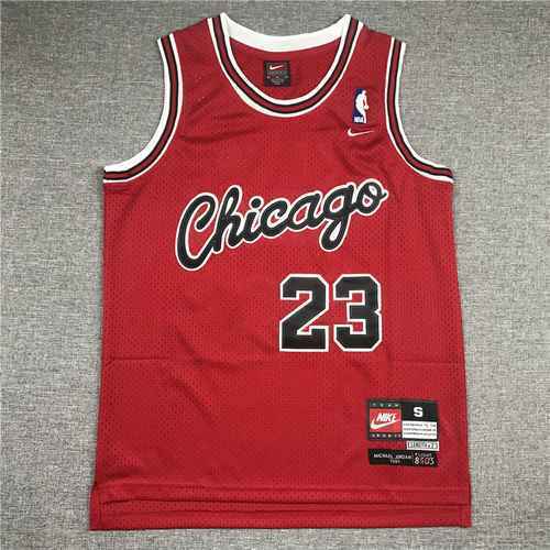 Top da body per bambini Bull 23 Jordan Red Chicago