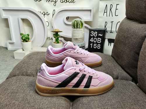 158D Adidas Gonz Aloha Super One Black Eye Co scarpe da ginnastica rosa di marca con cassetto del sa