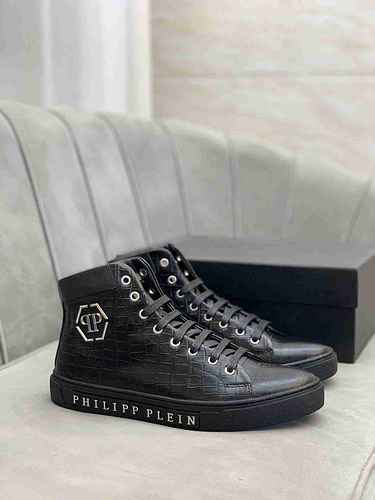 1612250PHILIPHILIPP PLEIN Scarpe casual da uomo alte e alla moda 3844