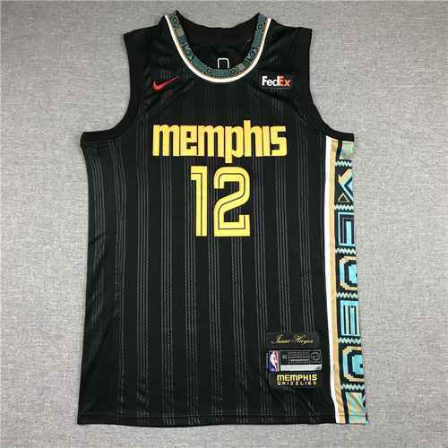 21 nuova stagione Grizzlies 12 Morant Black City Edition