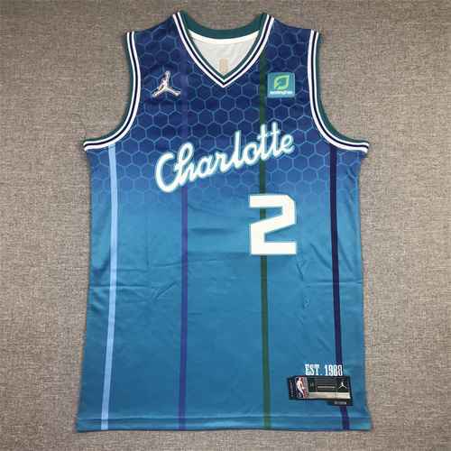 22a stagione Hornets 2 Ball Blue City Edition 75° anniversario Diamante