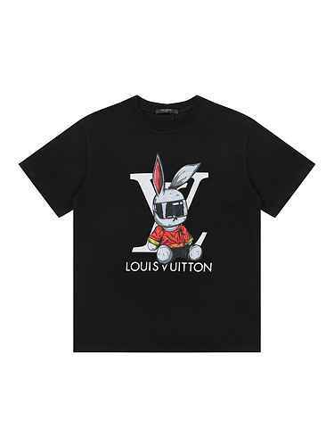 T-shirt a maniche corte stampata della collezione Rabbit di Louis Vuitton