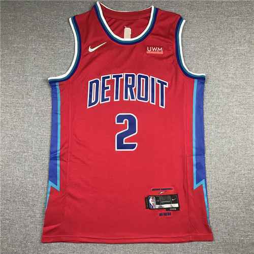 Pistoni 2 Cade Cunningham 2223 Season City Edition Rosso