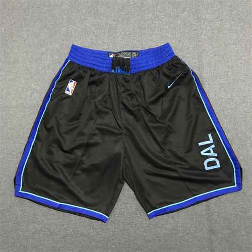 Pantaloncini da calcio Mavericks Black 1819 Season City Edition