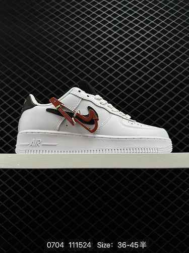 2 Nike Air Force Low Sneaker casual bassa Air Force One Le prestazioni di ammortizzazione morbida ed