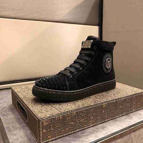 1660240PHILIPHILIPP PLEIN Scarpe alte da uomo di nuova moda 3844