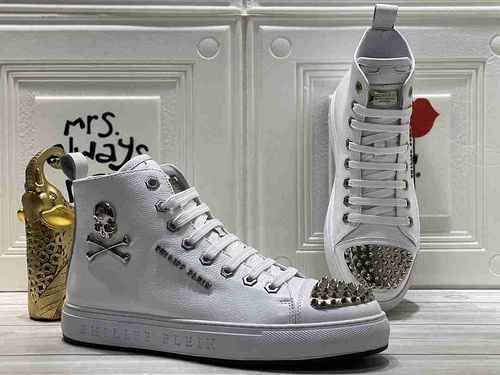 1159250PHILIPHILIPP PLEIN Scarpe alte da uomo nuove alla moda 3844