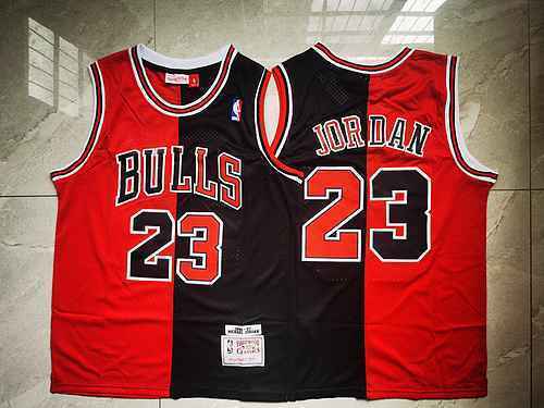 Bull 23 Jordan Nero Rosso Contrasto