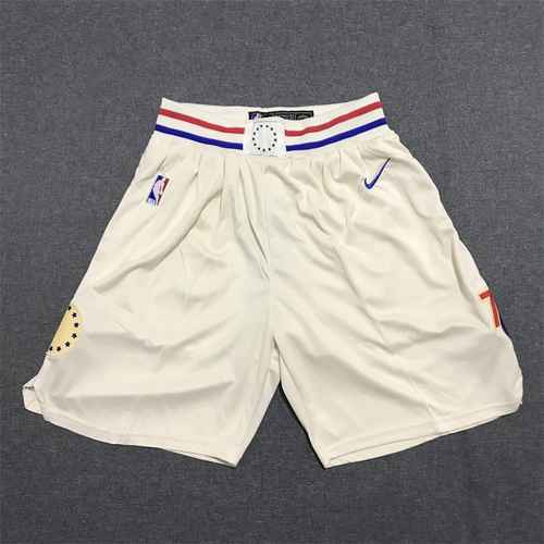 Pantaloncini da calcio 76ers Beige 1718 Season City Edition