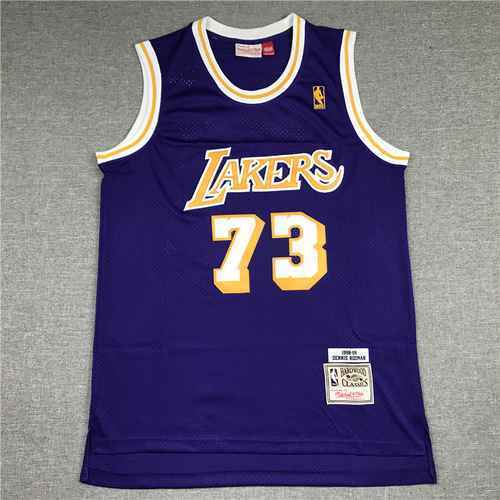 Lakers 73 Rodman MN Vintage Viola