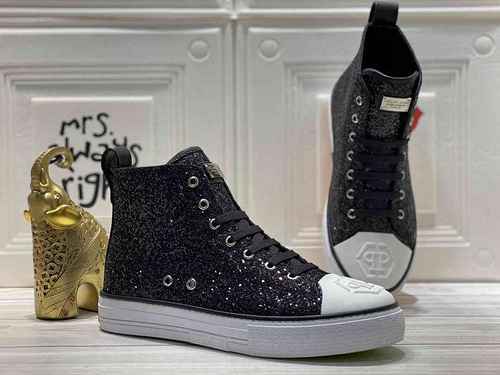 1159300PHILIPHILIPP PLEIN Scarpe alte da uomo alla moda 3844