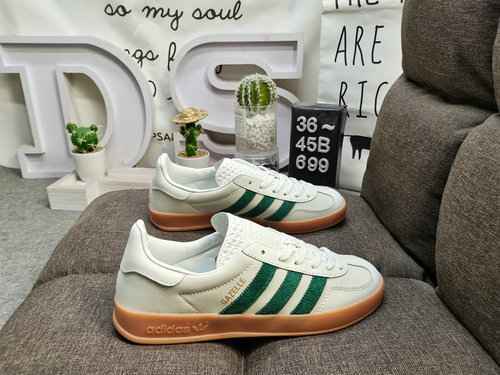 699D qualità aziendale vera mezza taglia adlidas origini Gazelle Indoor scarpe da ginnastica basse l