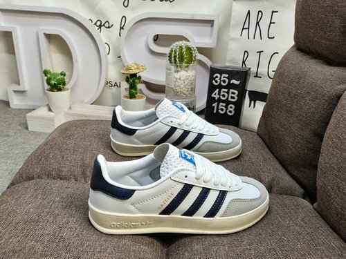 158D qualità aziendale vera mezza taglia adlidas origini Gazelle Indoor sneakers basse leggere resis