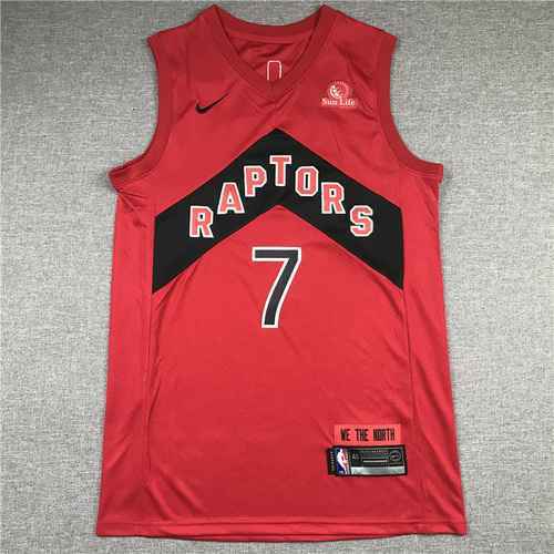 21 nuovi Raptors 7 stagione rosso camion