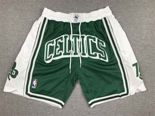 Pantaloni tascabili Pantaloni da basket Celtic Green City