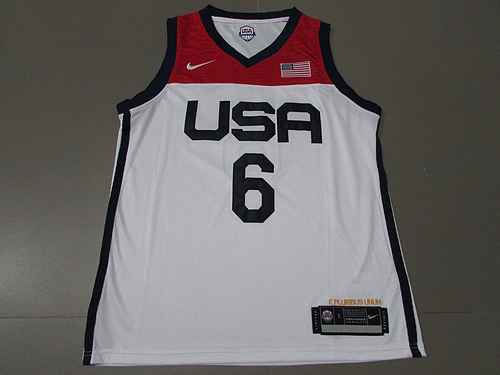 Olimpiadi di Tokyo American Mens Dream 1516 Lilad White