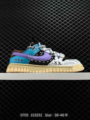 6 scarpe da skateboard sportive casual casual Nk Air Dunk Low 3 rimasterizzate pezzo versatile retrò