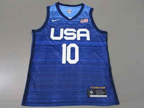 Olimpiadi di Tokyo American Mens Dream 15 10 Tatum Blu