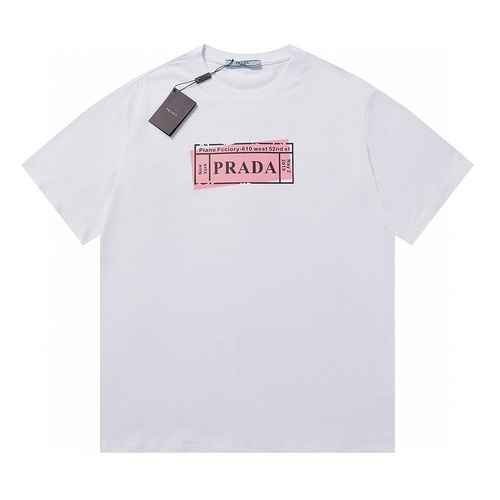 PradaPrada Letter Logo stampato Tshirt manica corta