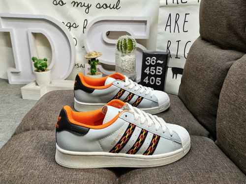 405DAdidas Clover Originals Superstar Shell Head Classico Versatile Scarpe da tavolo sportive casual