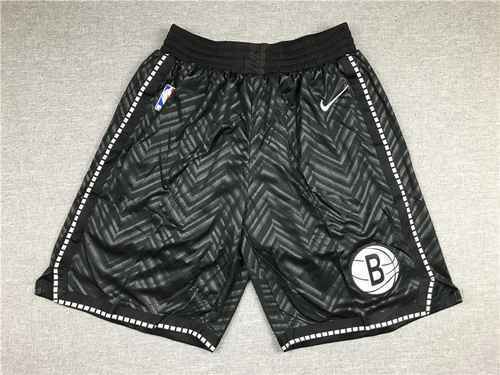 Pantaloni da basket con ricompensa nera della stagione 21 New Nets