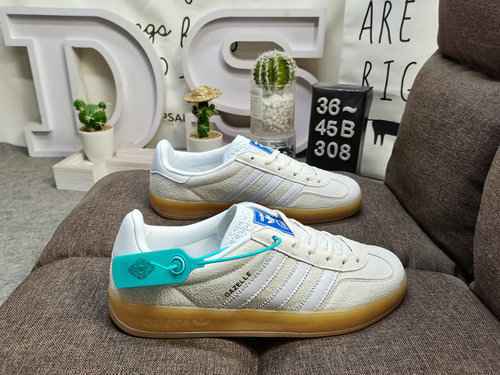 308D qualità aziendale vera mezza taglia adlidas origini Gazelle Indoor scarpe da ginnastica basse l