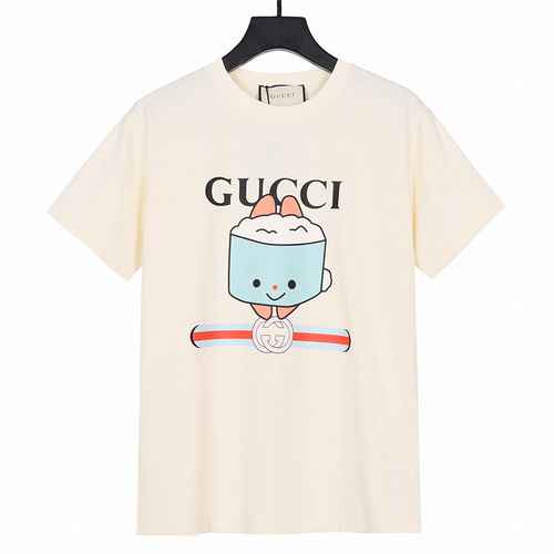 GUCCI Gucci 23ss Summer New Shortcake stampato manica corta