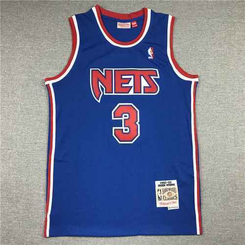 Nets n. 3 Petrovic Retro Blu